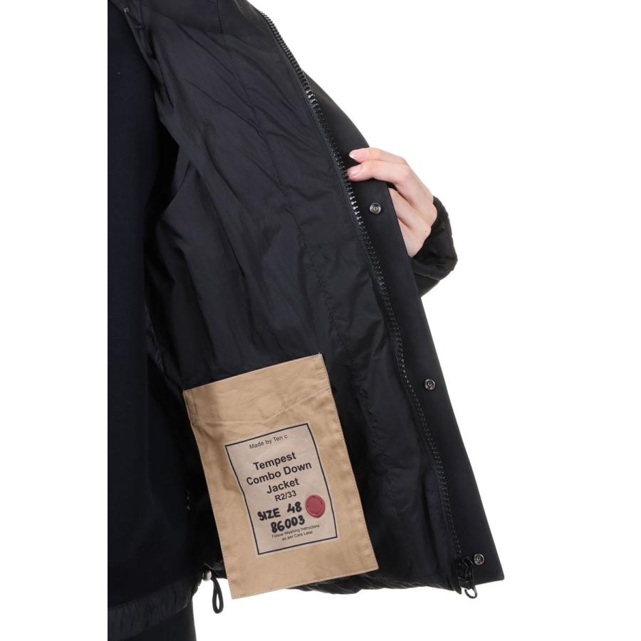【P5倍 / SALE】Tenpest Combo Down jacket r22/3(TC-A23-0000-110)-BLACK- Ten c(テンシー) |  | 07