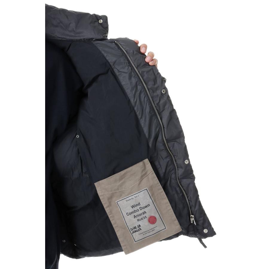 【P5倍 / SALE】C50wedish Combo Down Jacket(TC-A23-0000-316)-BLACK- Ten c(テンシー) |  | 07