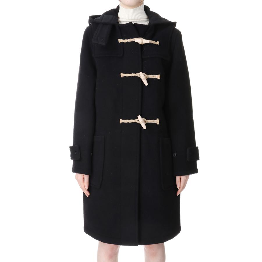 DUFFLE COAT - BLACK (LS 4384/52) GLOVERALL-Women-(グローバーオール) | 