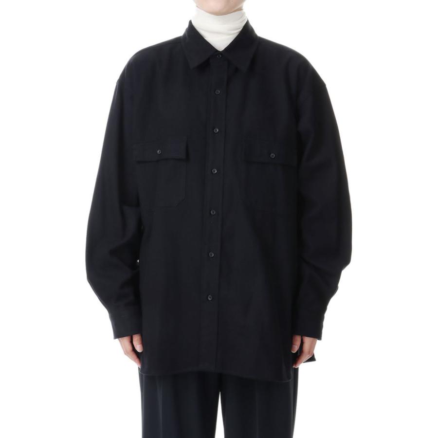 【P5倍 / SALE】SHIRTS JACKET -BLACK(23AMSBL03) Shinzone(シンゾーン) | Shinzone | 05