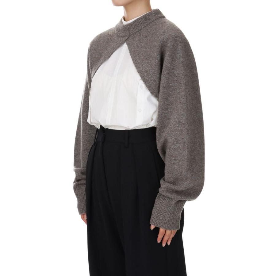 【SALE】Merinowool Knit Sleeve -GRAY BEIGE (12320510) Todayful(トゥデイフル) | TODAYFUL | 01