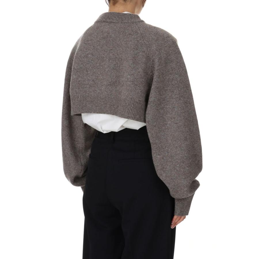 【SALE】Merinowool Knit Sleeve -GRAY BEIGE (12320510) Todayful(トゥデイフル) | TODAYFUL | 02