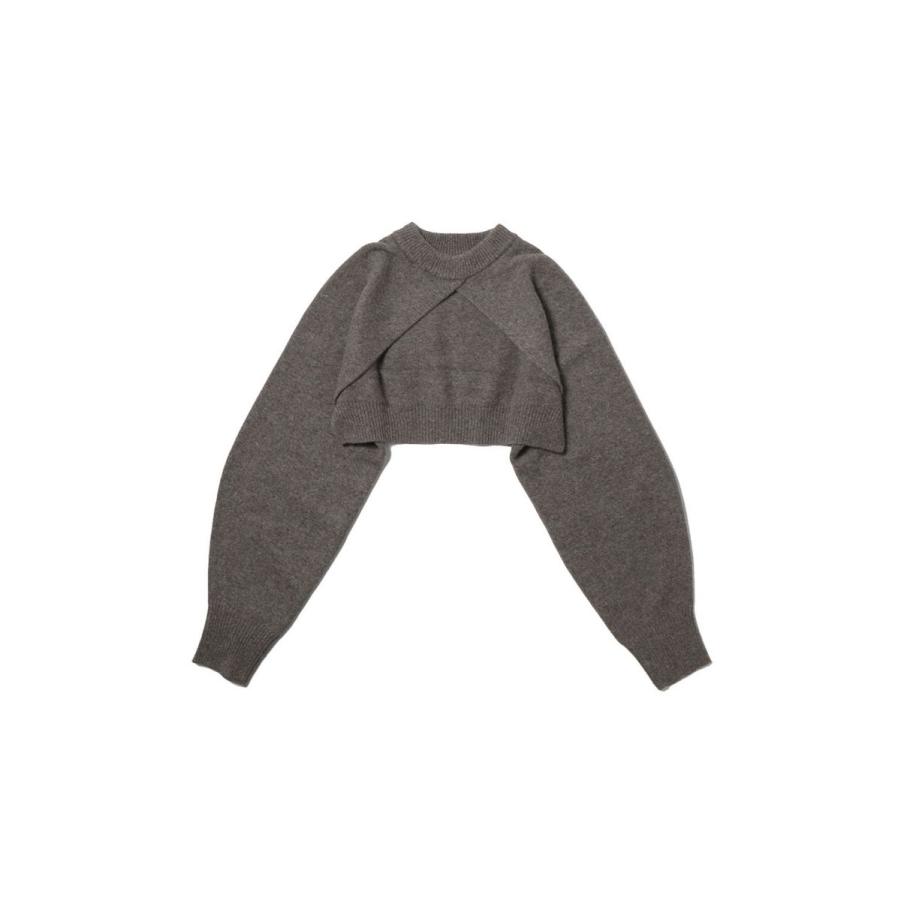 【SALE】Merinowool Knit Sleeve -GRAY BEIGE (12320510) Todayful(トゥデイフル) | TODAYFUL | 05