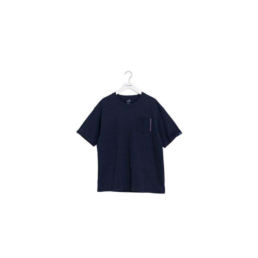 Tricolore Pocket T-shirt / Navy(2311115)* Applebum(アップルバム) | APPLEBUM | 07