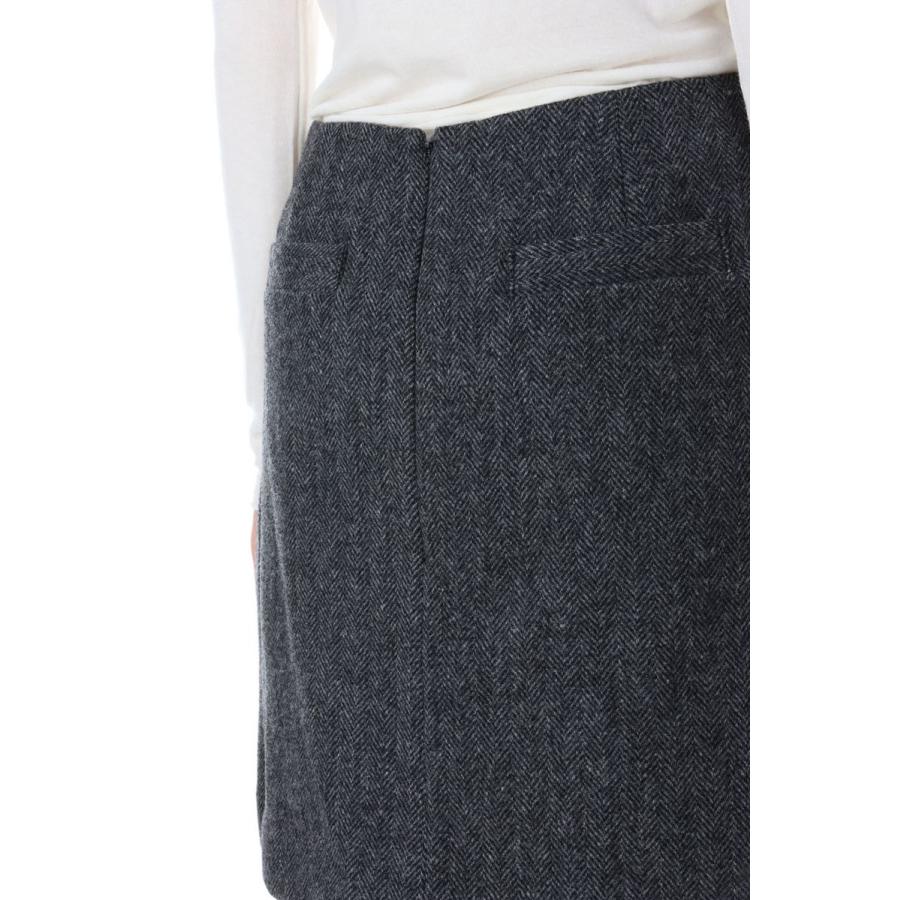 【SALE】HERRINGBONE MINI SK -CHARCOAL GRAY(23AMSSK02) Shinzone(シンゾーン) | Shinzone | 05