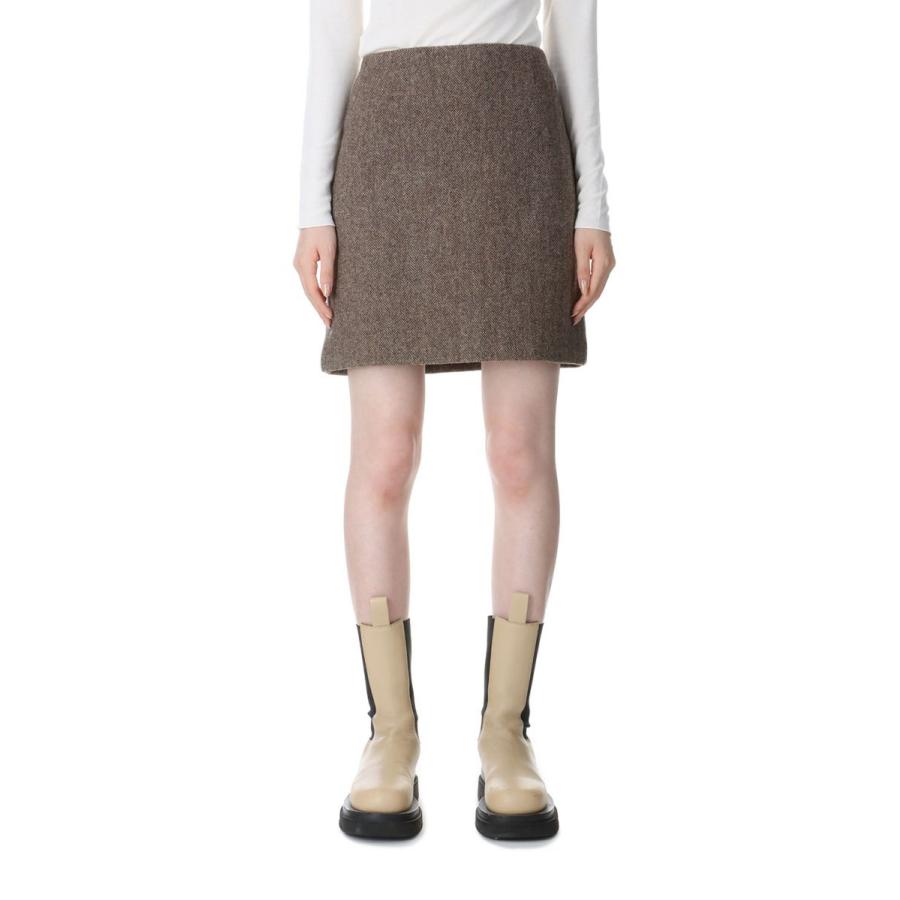 【SALE】HERRINGBONE MINI SK - BEIGE(23AMSSK02) Shinzone(シンゾーン) | Shinzone | 01