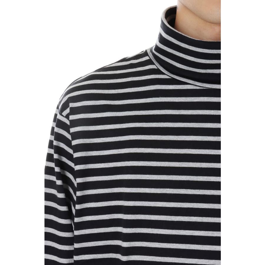 BEATNIK BORDER TURTLENECK / BLACK (PC-006-2480) Porter Classic(ポータークラシック) | PORTER CLASSIC | 03