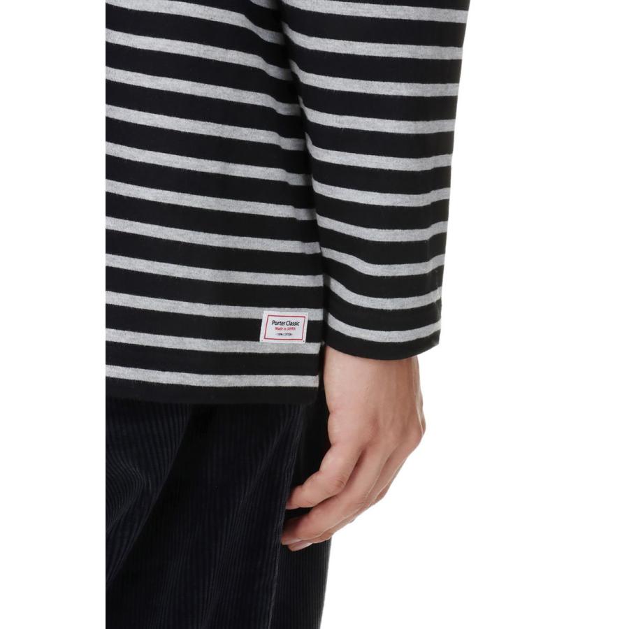 BEATNIK BORDER TURTLENECK / BLACK (PC-006-2480) Porter Classic(ポータークラシック) | PORTER CLASSIC | 04
