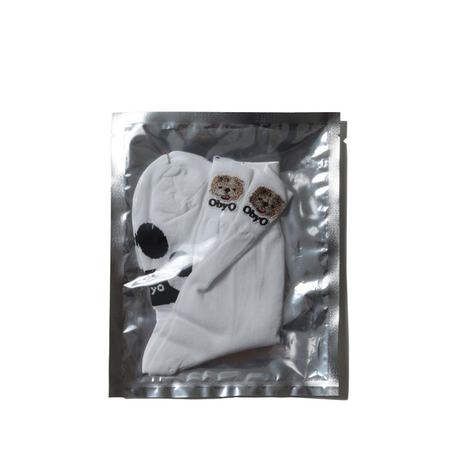 【P5倍 / SALE】emblem socks / WHITE：TETO(oo23aw-04) 77circa -Women-(ナナナナサーカ) | 77circa