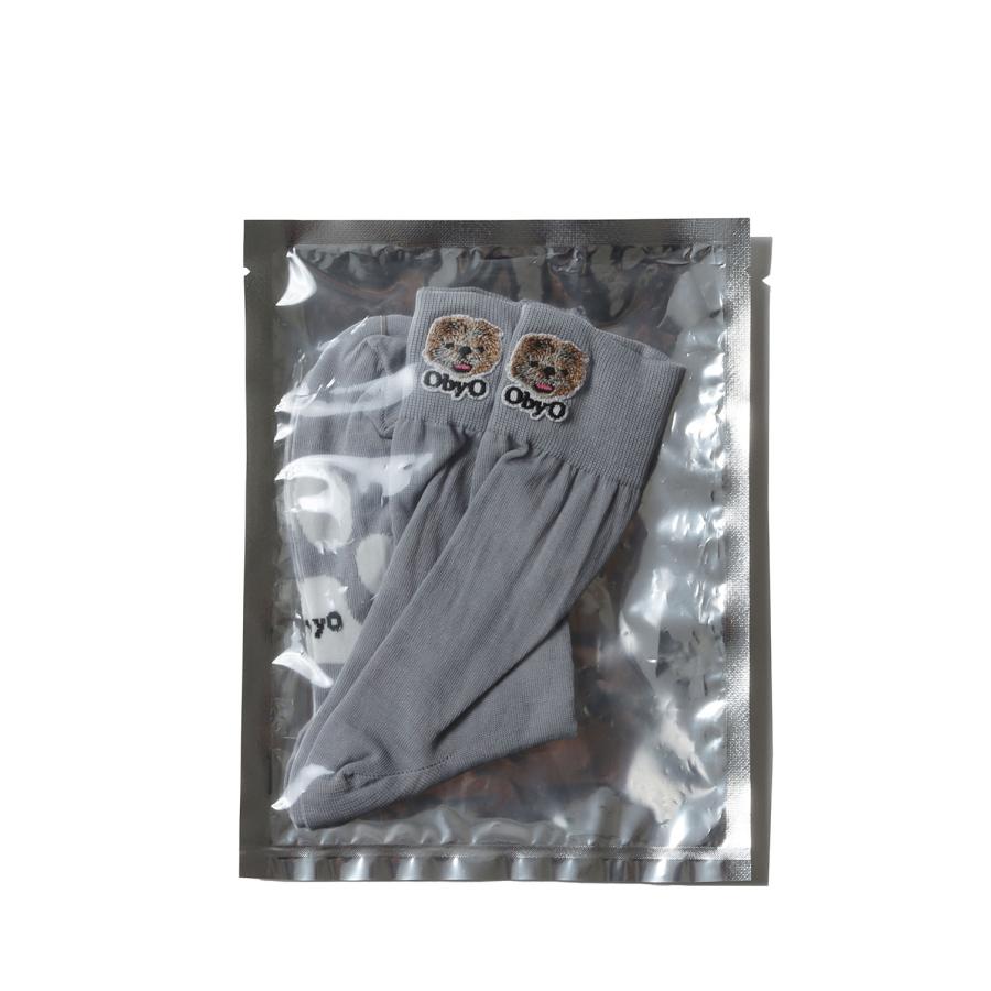 【P5倍 / SALE】emblem socks / GRAY：TETO(oo23aw-04) 77circa -Women-(ナナナナサーカ) | 77circa