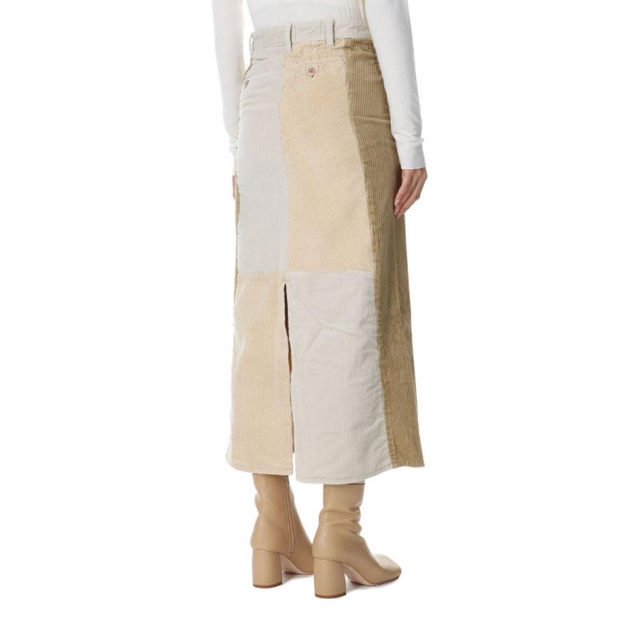【P5倍 / SALE】circa make cross cutback corduroy wide skirt 26/90size - BROWN GROUP(cc23aw-39) 77circa -Women-(ナナナナサーカ) | 77circa | 02