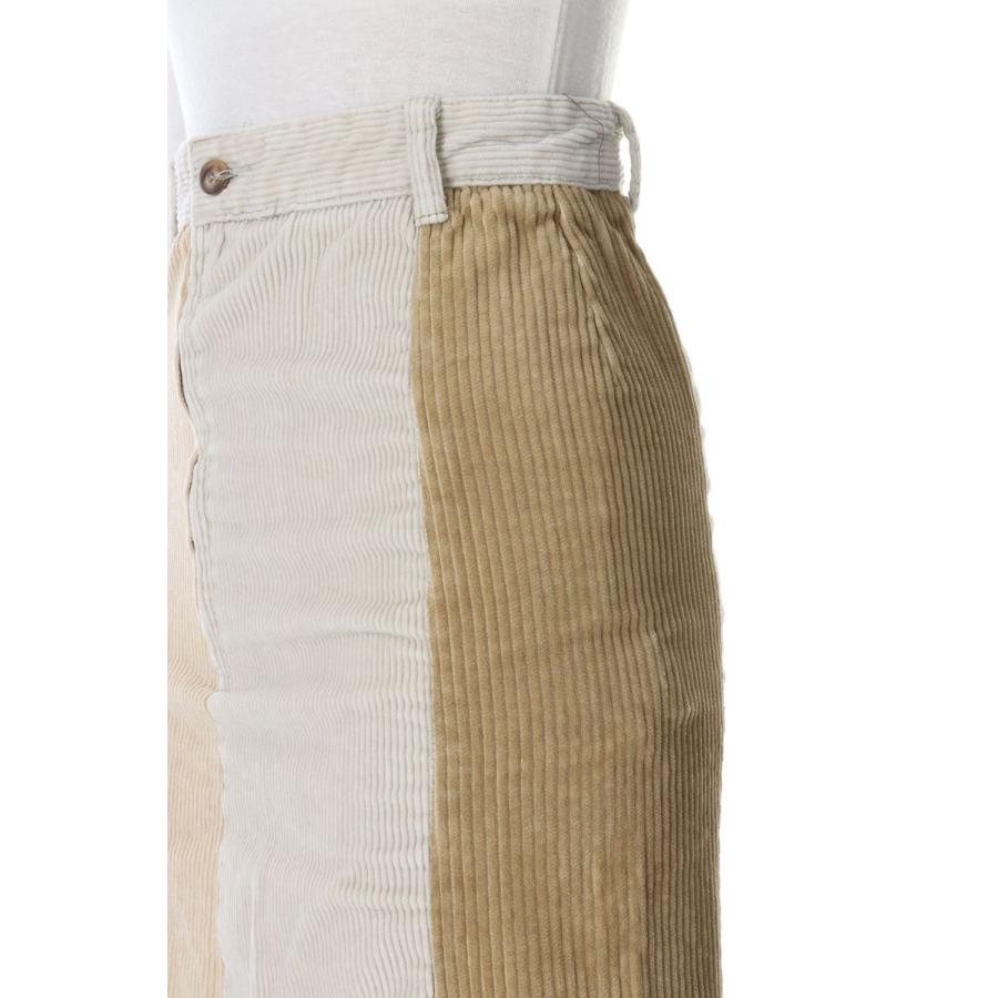 【P5倍 / SALE】circa make cross cutback corduroy wide skirt 26/90size - BROWN GROUP(cc23aw-39) 77circa -Women-(ナナナナサーカ) | 77circa | 03