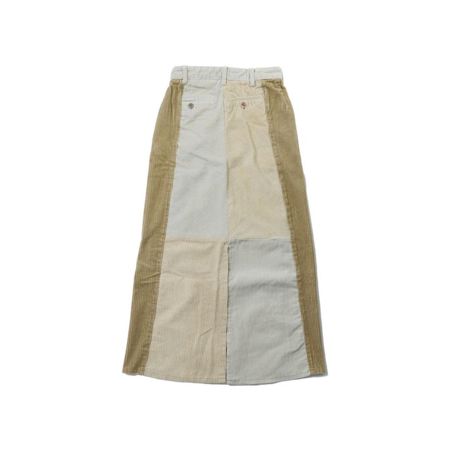 【P5倍 / SALE】circa make cross cutback corduroy wide skirt 26/90size - BROWN GROUP(cc23aw-39) 77circa -Women-(ナナナナサーカ) | 77circa | 06