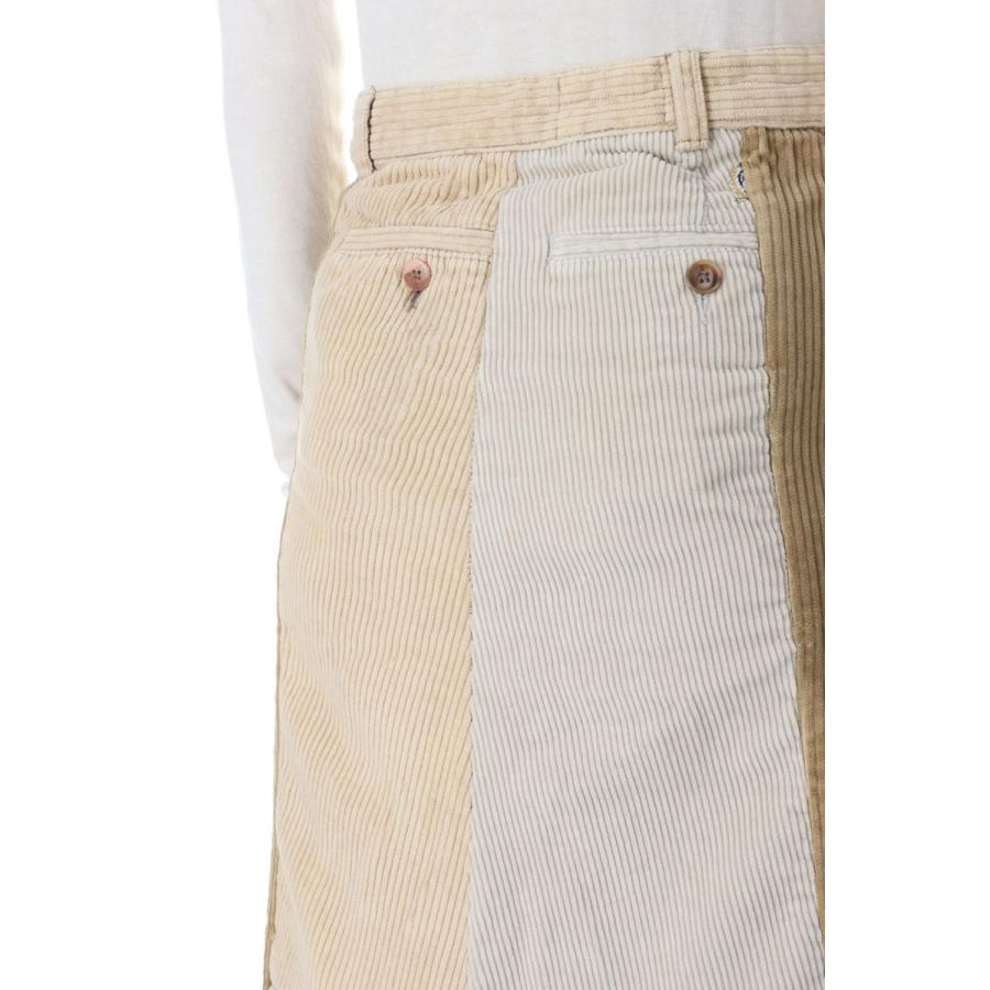 【P5倍 / SALE】circa make cross cutback corduroy wide skirt 28/90size - BROWN GROUP(cc23aw-39) 77circa -Women-(ナナナナサーカ) | 77circa | 04