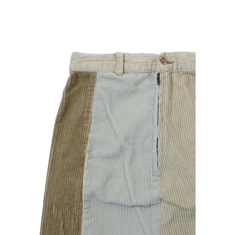 【P5倍 / SALE】circa make cross cutback corduroy wide skirt 28/90size - BROWN GROUP(cc23aw-39) 77circa -Women-(ナナナナサーカ) | 77circa | 07