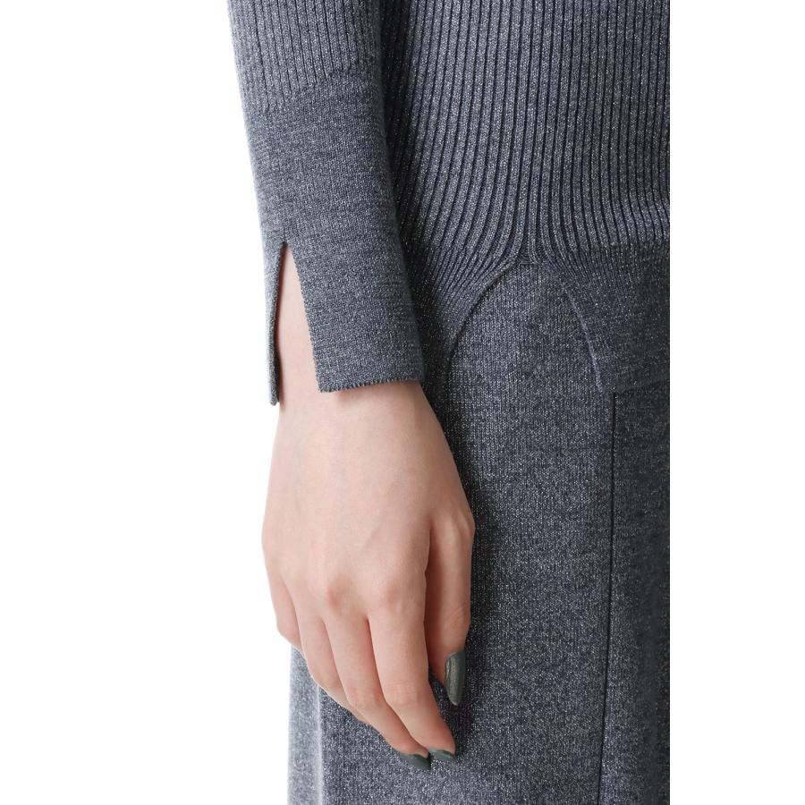 【P5倍 / SALE】Lame Turtleneck Rib PO-SILVER(23AW-7-N) Jun Mikami(ジュンミカミ) | JUN MIKAMI | 04