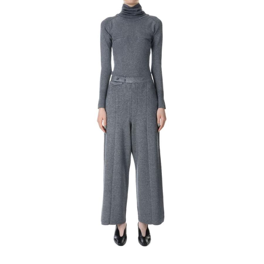 【P5倍 / SALE】Lame Knit Pants-SILVER(23AW-10-N) Jun Mikami(ジュンミカミ) | JUN MIKAMI | 05