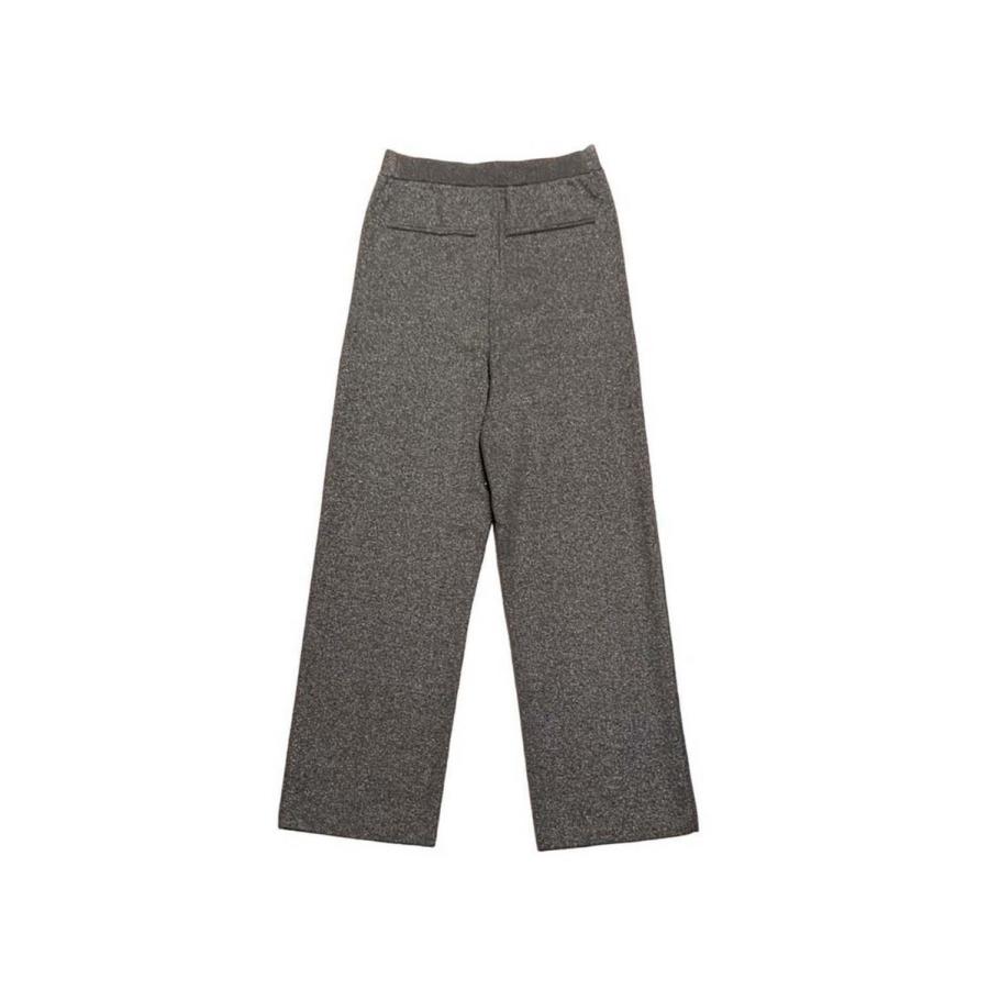 【P5倍 / SALE】Lame Knit Pants-SILVER(23AW-10-N) Jun Mikami(ジュンミカミ) | JUN MIKAMI | 08