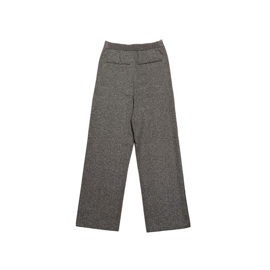【P5倍 / SALE】Lame Knit Pants-SILVER(23AW-10-N) Jun Mikami(ジュンミカミ) | JUN MIKAMI | 08