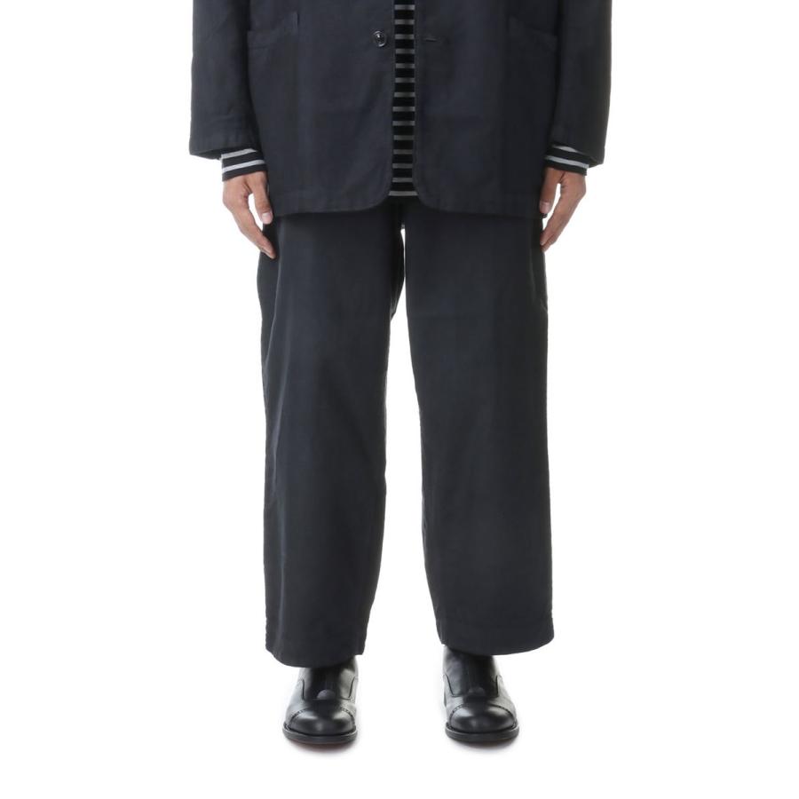 Porter Classic MOLESKIN MODIGLIANI PANTS / BLACK (PC-019-2433 