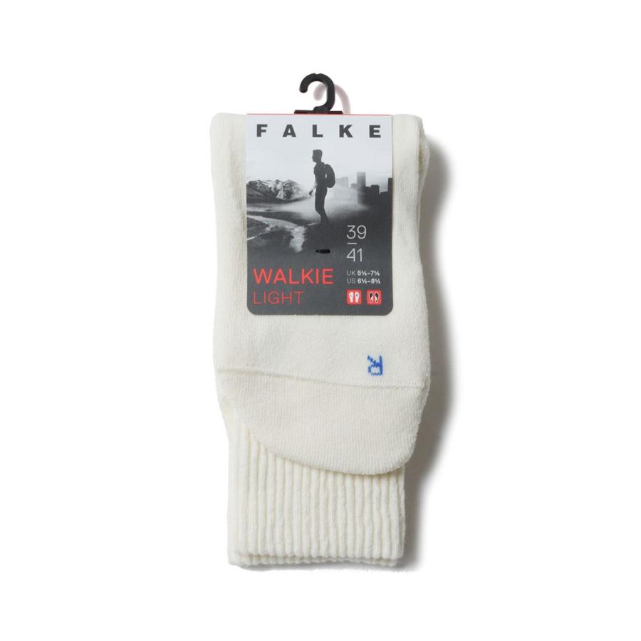 【P5倍 / SALE】Walkie Light Socks - WOOL WHITE (16486) FALKE(ファルケ) | FALKE