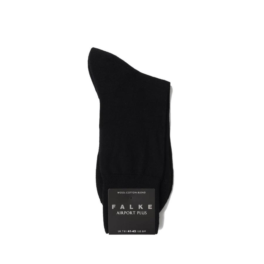 【P5倍 / SALE】Airport Plus Socks - BLACK (14403) FALKE(ファルケ) | FALKE
