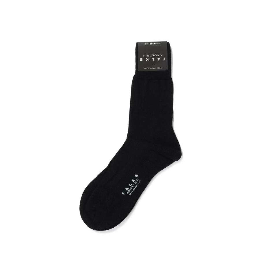 【P5倍 / SALE】Airport Plus Socks - BLACK (14403) FALKE(ファルケ) | FALKE | 01