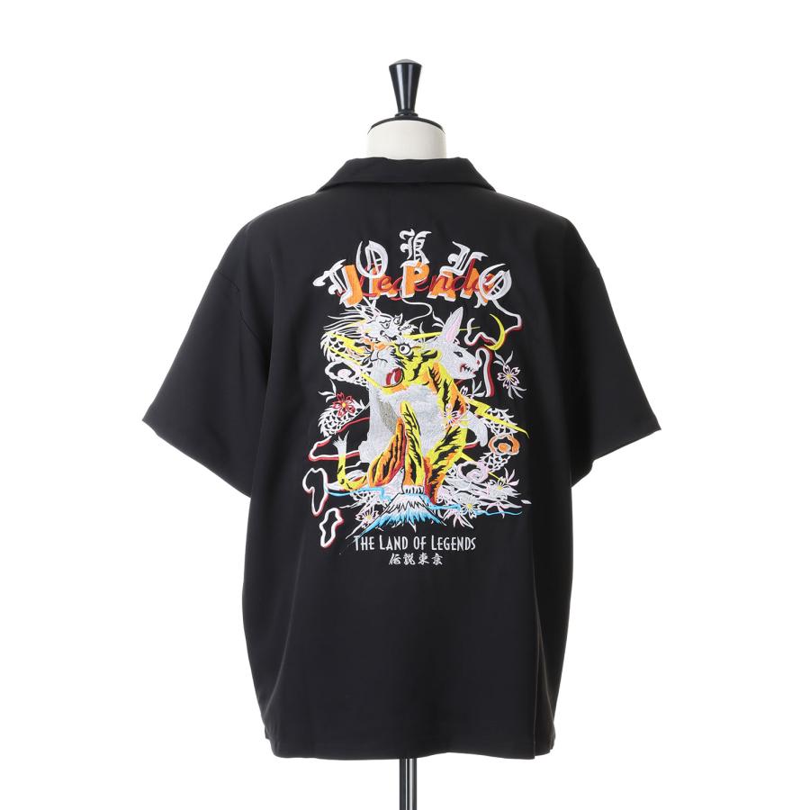 【P5倍】THE LAND OF LEGENDS SKA Shirt -BLACK (LES190) LEGENDA(レジェンダ) | LEGENDA