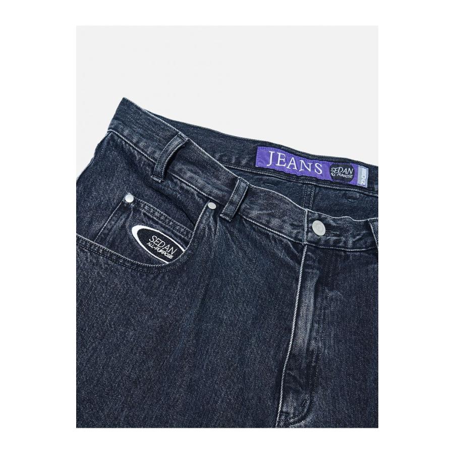 SALE】Oval Logo Denim Pant - BLACK (SD23F-PT07) SEDAN ALL PURPOSE