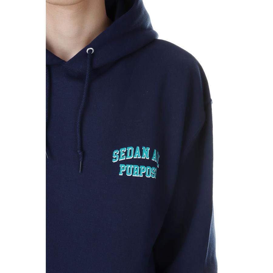 P5倍】College Logo Hoodie - NAVY (SD23F-CT04) SEDAN ALL PURPOSE