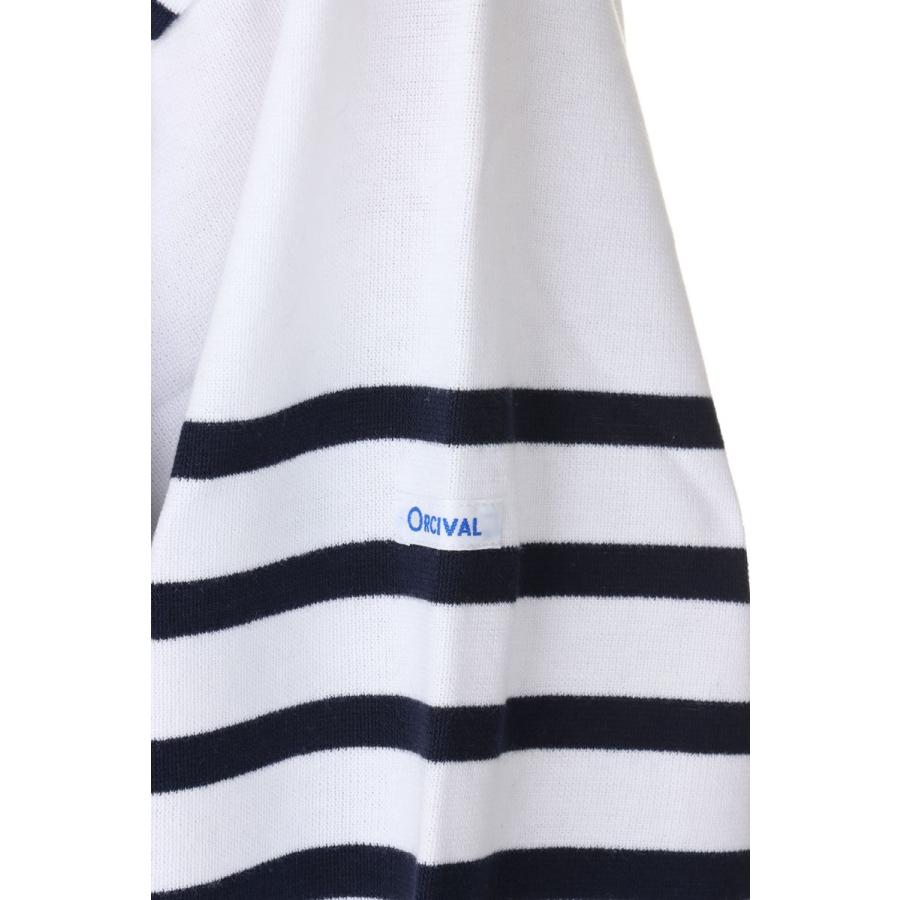 【P5倍 / SALE】WIDE BODY BOAT NECK L/S P.O. - WHITE×PIRATE (6130) ORCIVAL - Men -(オーシバル) | ORCIVAL | 04