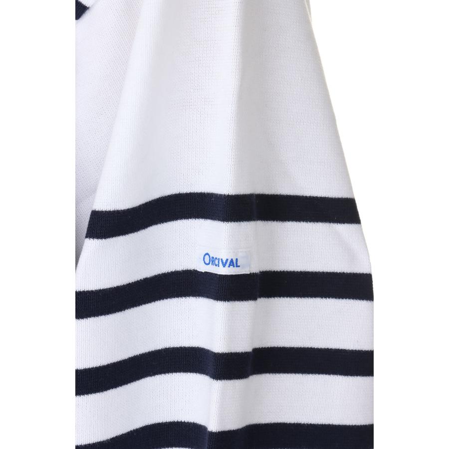 【P5倍 / SALE】WIDE BODY BOAT NECK L/S P.O. - WHITE×PIRATE (6130) ORCIVAL - Men -(オーシバル) | ORCIVAL | 04
