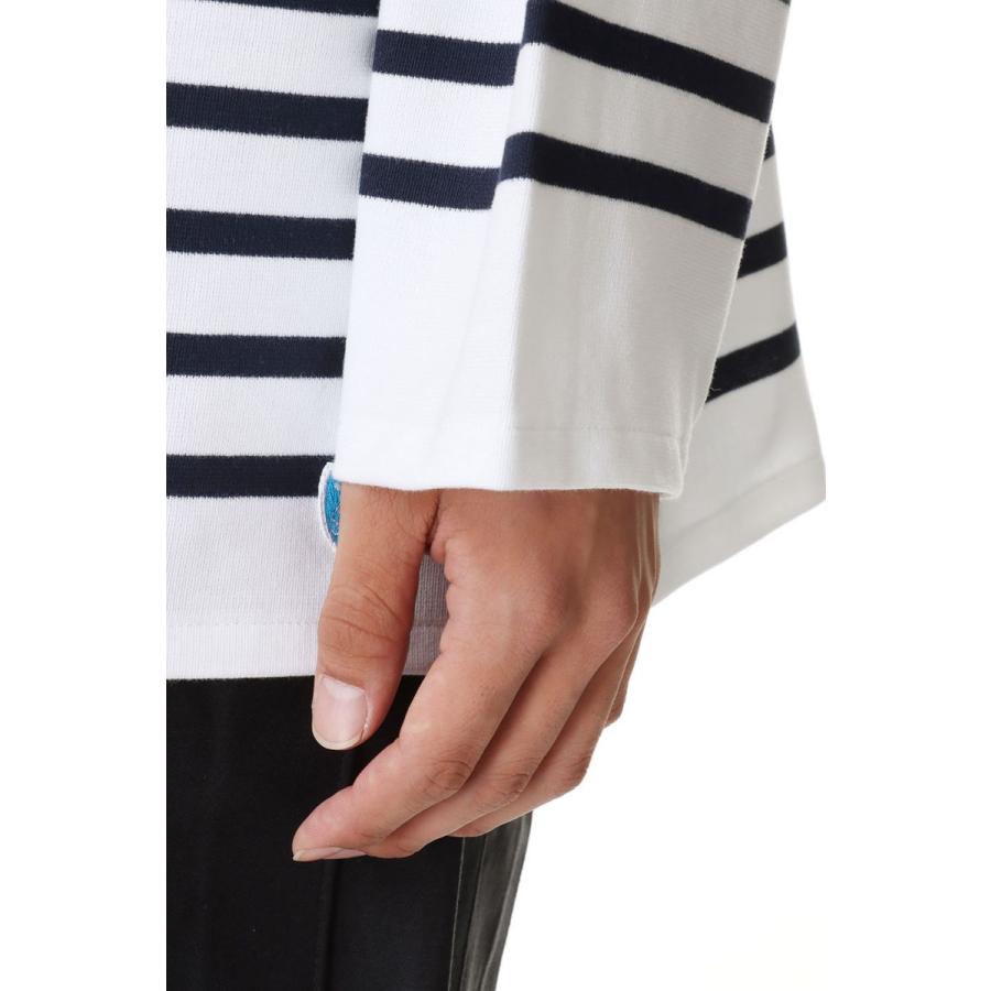 【P5倍 / SALE】WIDE BODY BOAT NECK L/S P.O. - WHITE×PIRATE (6130) ORCIVAL - Men -(オーシバル) | ORCIVAL | 05