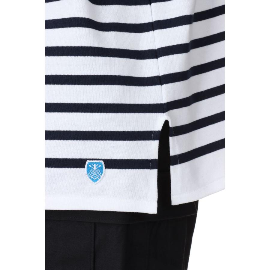 【P5倍 / SALE】WIDE BODY BOAT NECK L/S P.O. - WHITE×PIRATE (6130) ORCIVAL - Men -(オーシバル) | ORCIVAL | 06