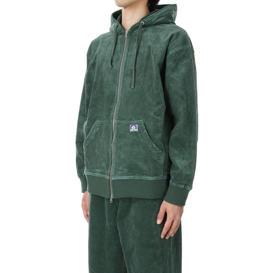 【P5倍 / SALE】Corduroy Zip Hoodie / Green Fucking Awesome(ファッキンオーサム) |  | 01