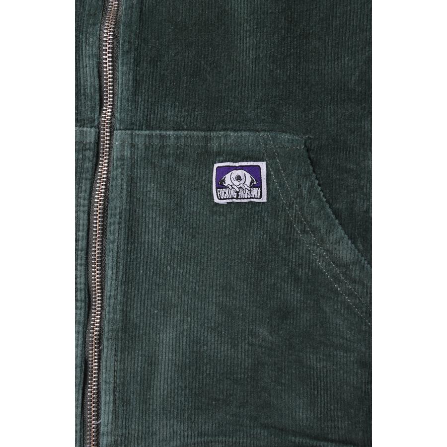 【P5倍 / SALE】Corduroy Zip Hoodie / Green Fucking Awesome(ファッキンオーサム) |  | 09