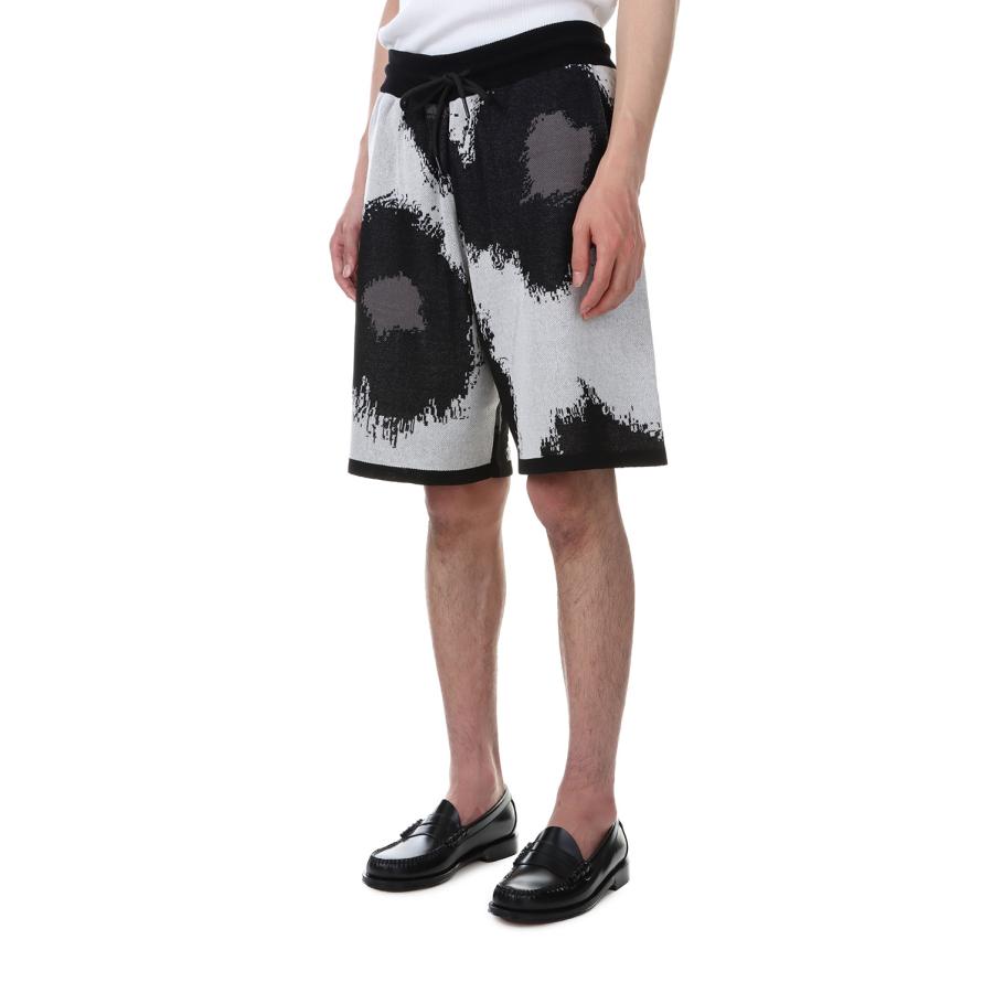 【P5倍】Abstract Flower Knit Shorts -WHITE(LEP227) LEGENDA(レジェンダ) | LEGENDA | 02