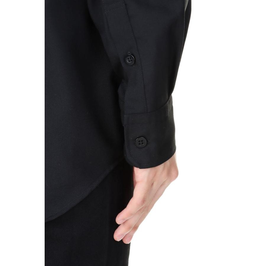 【P5倍 / SALE】Wool Tropical Big SH / BLK (2308-5004) Minedenim(マインデニム) | MINEDENIM | 05