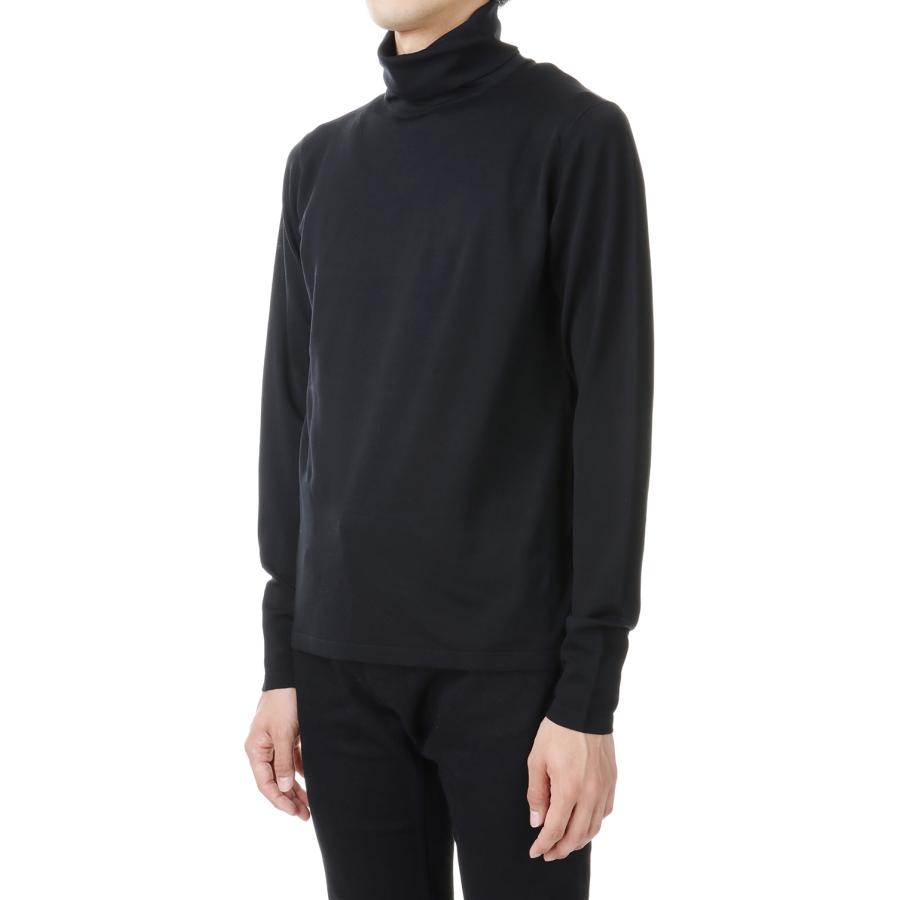 【P5倍 / SALE】CP Knit Turtle Neck Pullover  Pullover / BLK (2309-6001) Minedenim(マインデニム) | MINEDENIM | 01