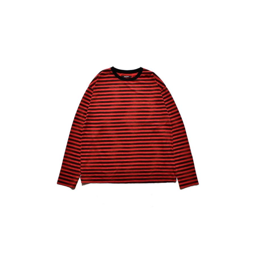 【P5倍 / SALE】Hazy Border L/S T-SH / RPT (2309-6002) Minedenim(マインデニム) | MINEDENIM