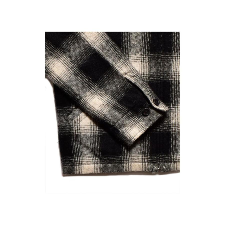 ジャケット・アウター MINEDENIM Ombre Check Flannel Sports JKT MINEDENIM Ombre Check Flannel Quiltliner Sports JKT