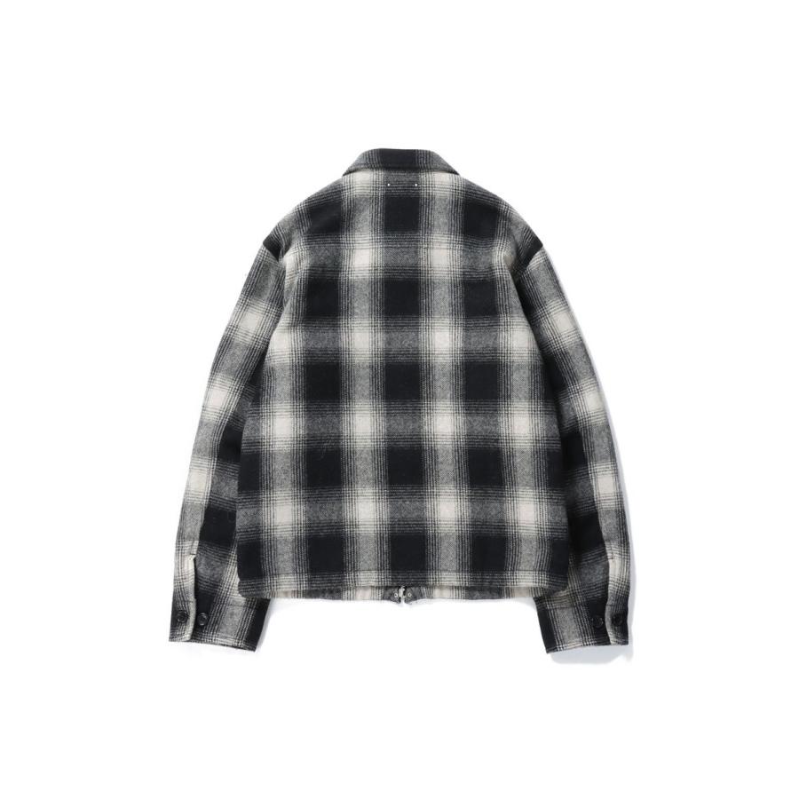 MINEDENIM（マインデニム） Ombre Check Flannel Quiltiner Sports JKT