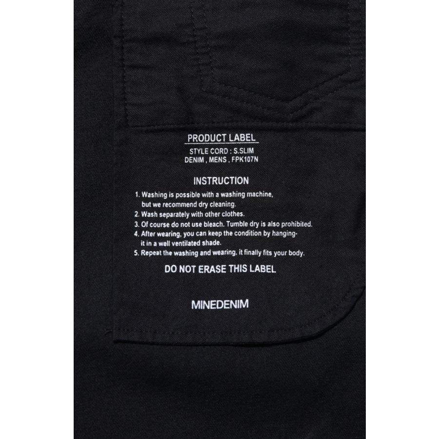 【P5倍】S. Slim STR 5pocket OWS (FPK107N) Minedenim(マインデニム) | MINEDENIM | 11