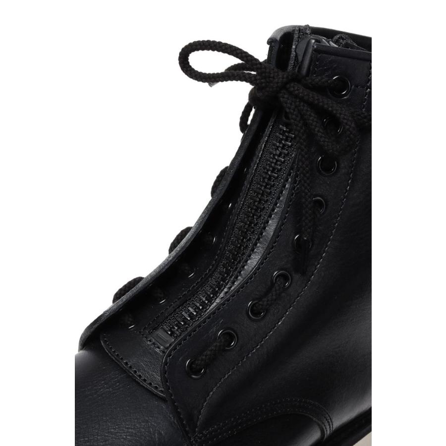 【P5倍 / SALE】Leather Zipper Unit Military Boots (MGK-002) Minedenim(マインデニム) | MINEDENIM | 10