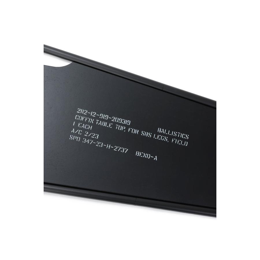 【P10倍】【SALE】SBS TABLE TOP - COFFIN / BKxBK (BAA-2310) Ballistics(バリスティクス) | BALLISTICS | 02