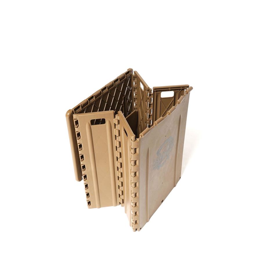【SALE】【P15倍】FOLDING STOOL BOX / COYOTE BROWN (BAA-2205) Ballistics(バリスティクス) | BALLISTICS | 01