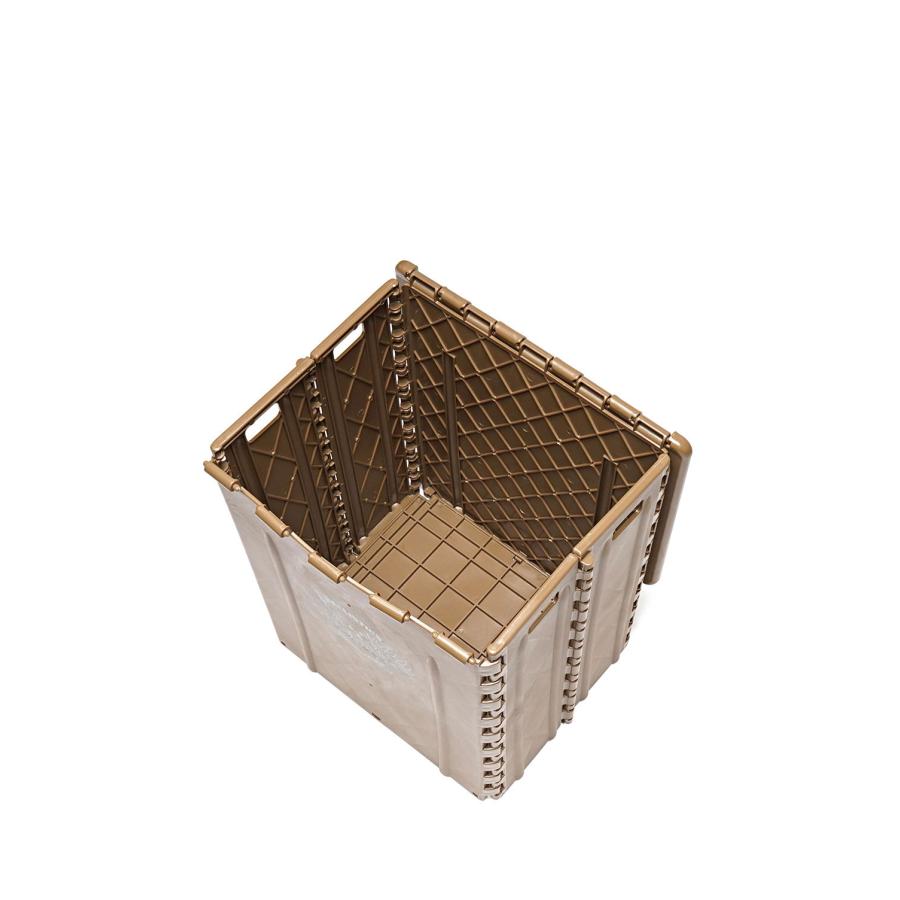 【SALE】【P15倍】FOLDING STOOL BOX / COYOTE BROWN (BAA-2205) Ballistics(バリスティクス) | BALLISTICS | 02