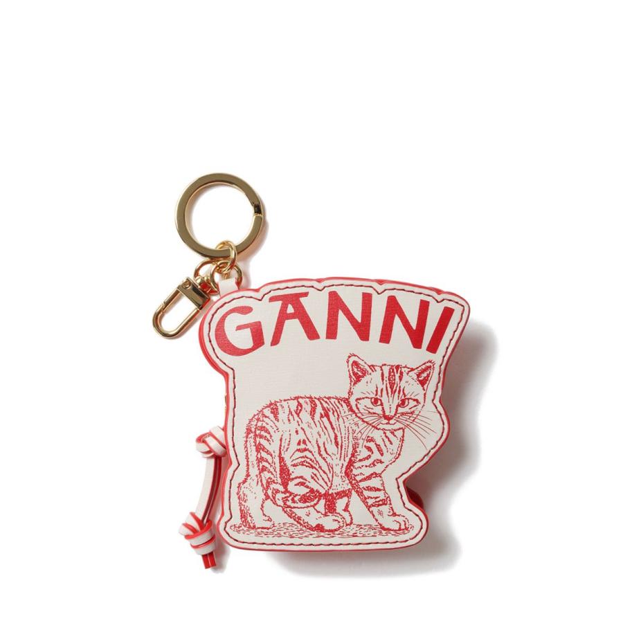 Kitten Zipped Coin Purse-Egret(A4999) GANNI(ガニー) | GANNI