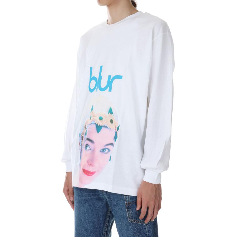 【P5倍 / SALE】leisure LS Tee / White（23AW-FSxblur-05/FS1352） F-LAGSTUF-F(フラグスタフ) |  | 01