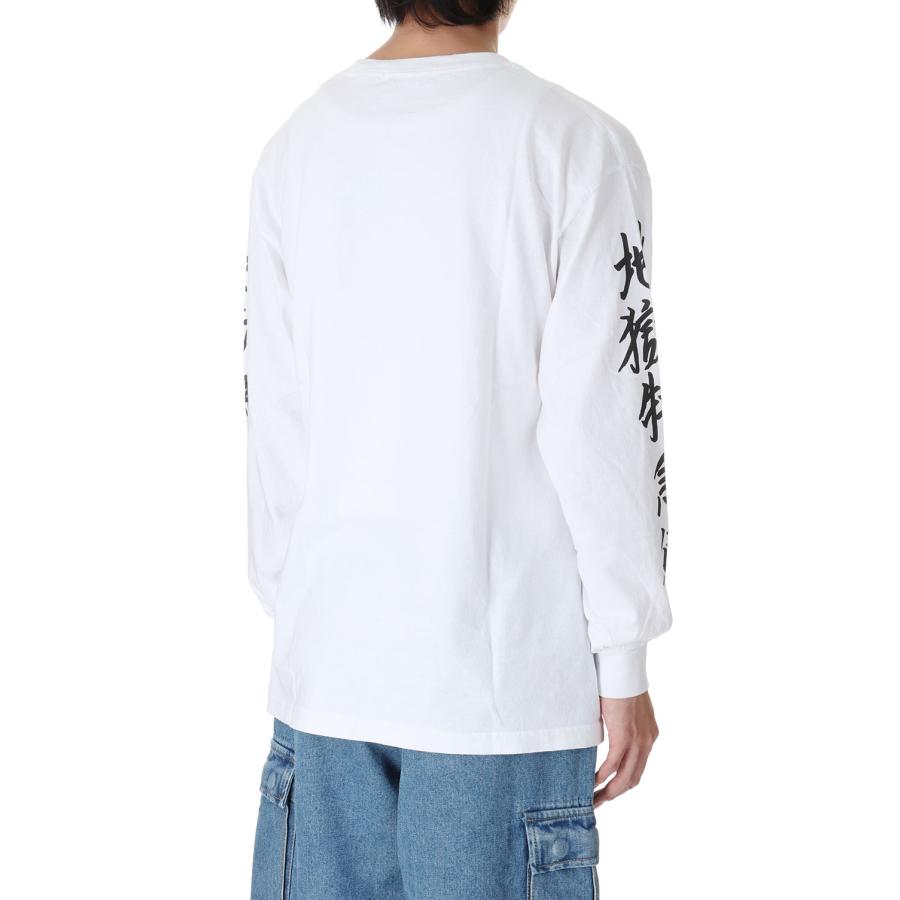 【P5倍 / SALE】地獄特急便 L/S Tee / WHITE（23AW-DELI-04/FS1257） F-LAGSTUF-F(フラグスタフ) |  | 02